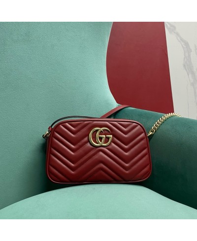 Borsa a spalla GG Marmont misura piccola GUCCI