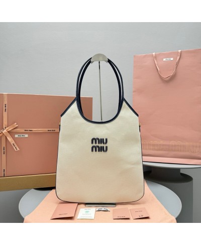 MIU MIU IVY canvas bag