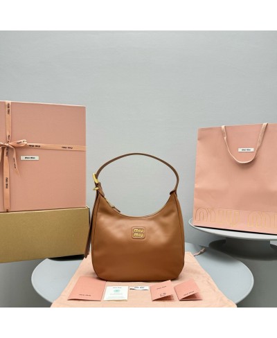 MIU MIU Leather hobo bag