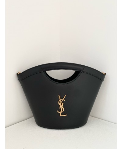 SAINT LAURENT Celia mini tote in smooth leather