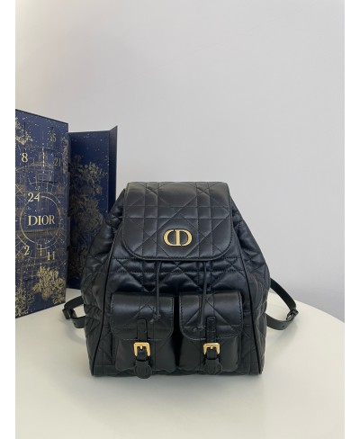 CHRISTIAN DIOR Medium Dior Caro Backpack