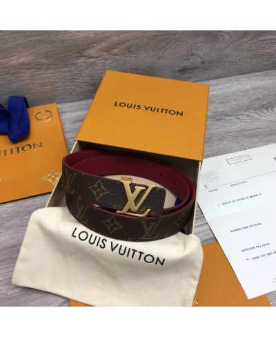 Cintura LV Initiales 30 mm reversibile LOUIS VUITTON