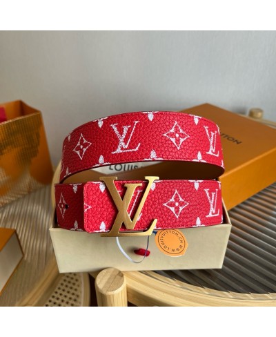 Cintura LV Initiales 40 mm reversibile LOUIS VUITTON