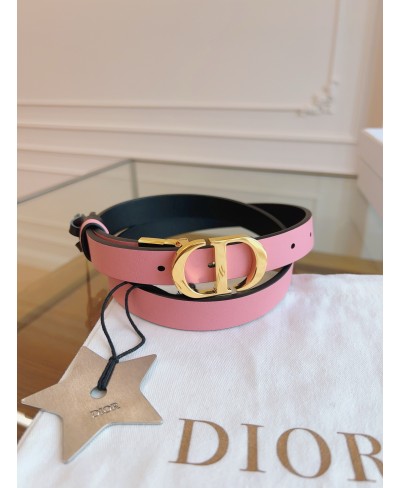 CHRISTIAN DIOR 30 Montaigne Reversible Belt