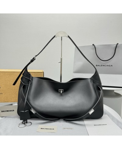 BALENCIAGA Women's Bel Air Medium Shoulder Bag in Black