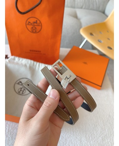 HERMES Lucky 15 reversible belt