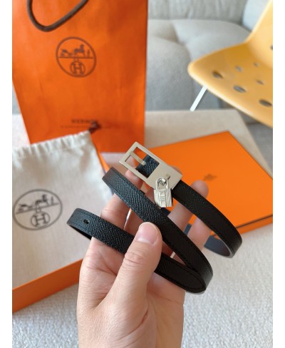 HERMES Lucky 15 reversible belt