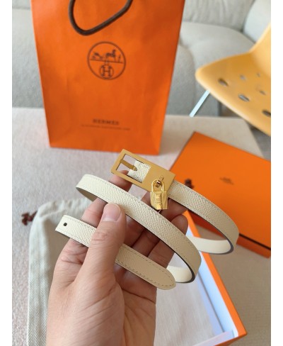 HERMES Lucky 15 reversible belt