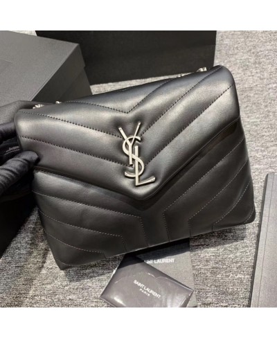 SAINT LAURENT LOULOU SMALL IN MATELASSÉ “Y” LEATHER