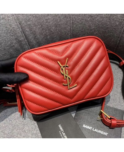 SAINT LAURENT LOU BELT BAG IN MATELASSÉ LEATHER