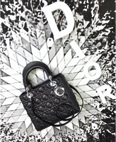 BORSA LADY DIOR IN AGNELLO CHRISTIAN DIOR