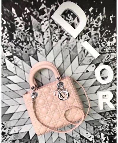 CHRISTIAN DIOR LADY DIOR LAMBSKIN BAG