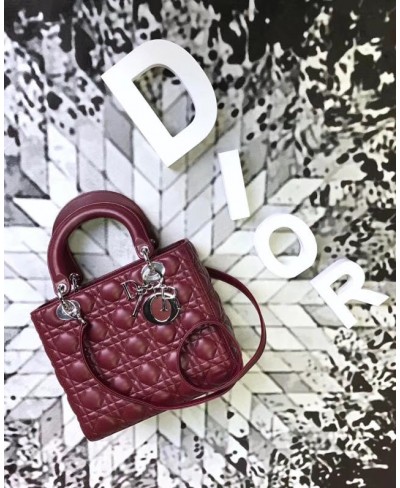 BORSA LADY DIOR IN AGNELLO CHRISTIAN DIOR