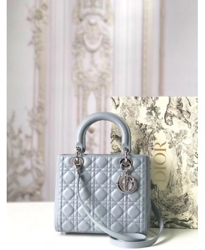 CHRISTIAN DIOR LADY DIOR LAMBSKIN BAG