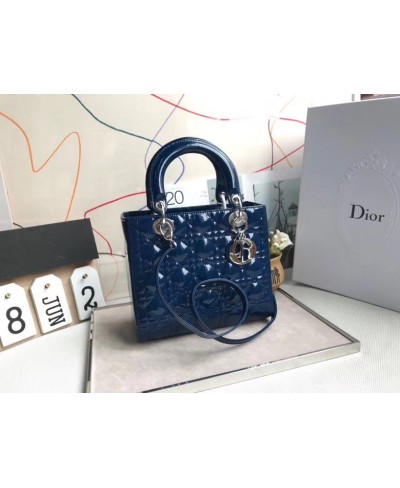 CHRISTIAN DIOR LADY DIOR CALFSKIN BAG