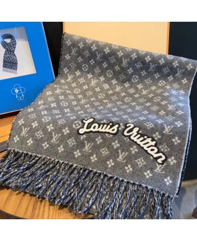 LOUIS VUITTON DENIMBELLISHED CITY SCARF