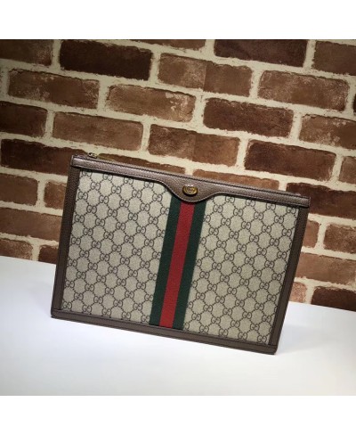 Pouch in tessuto GG Supreme GUCCI