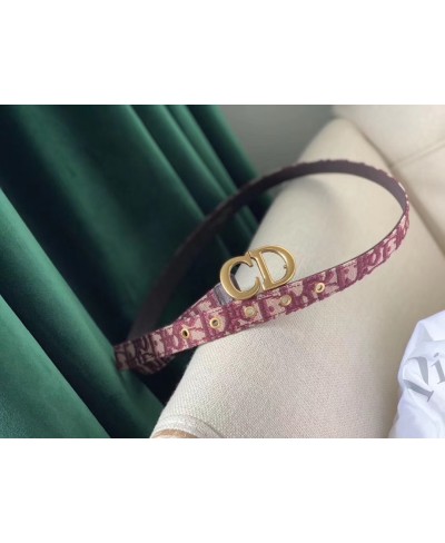 CHRISTIAN DIOR SADDLE DIOR OBLIQUE BELT