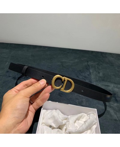 CHRISTIAN DIOR SADDLE CALFSKIN BELT