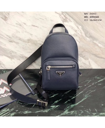 PRADA Saffiano one shoulder backpack