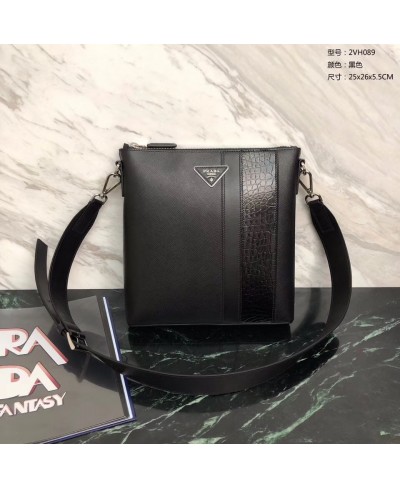 PRADA Saffiano bandoleer bag