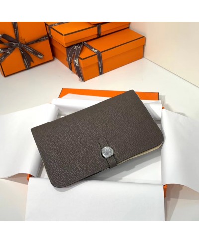 HERMES Dogon Duo wallet