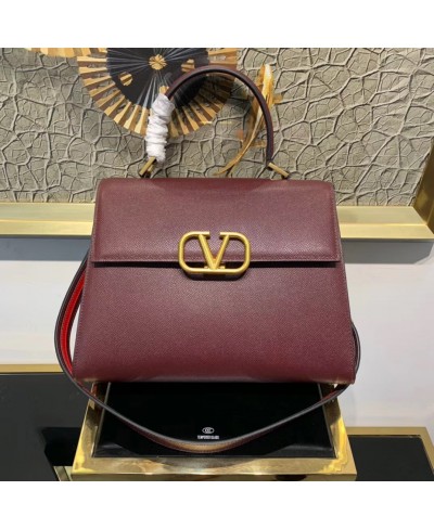 VALENTINO VSLING GRAINY CALFSKIN HANDBAG