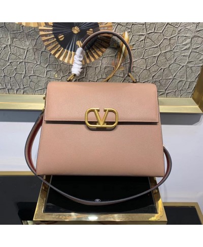 VALENTINO VSLING GRAINY CALFSKIN HANDBAG