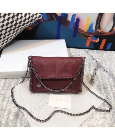 BORSA Falabella Mini Bag in Shaggy Deer STELLA MCCARTNEY