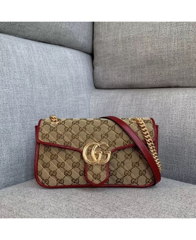 Borsa a spalla GG Marmont misura piccola GUCCI