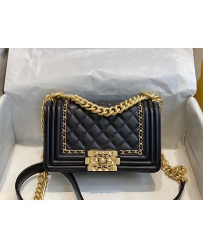 CHANEL SMALL boy chanel handbag