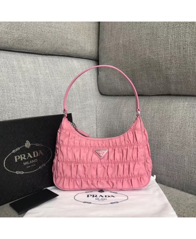 BORSA MINI in nylon e Saffiano PRADA