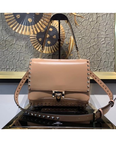 VALENTINO ROCKSTUD SMOOTH CALFSKIN CROSSBODY BAG