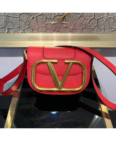 VALENTINO SMALL SUPERVEE CALFSKIN CROSSBODY BAG