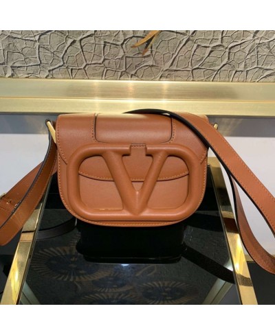 VALENTINO SMALL SUPERVEE CALFSKIN CROSSBODY BAG