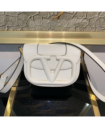 VALENTINO SMALL SUPERVEE CALFSKIN CROSSBODY BAG