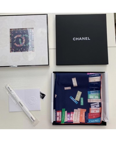 CHANEL SQUARE SCARF