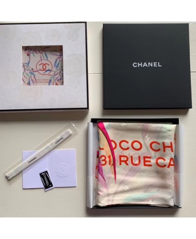 CHANEL SQUARE SCARF