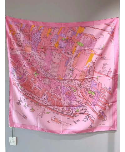 HERMES The Battery New-York scarf 90