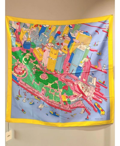 HERMES The Battery New-York scarf 90