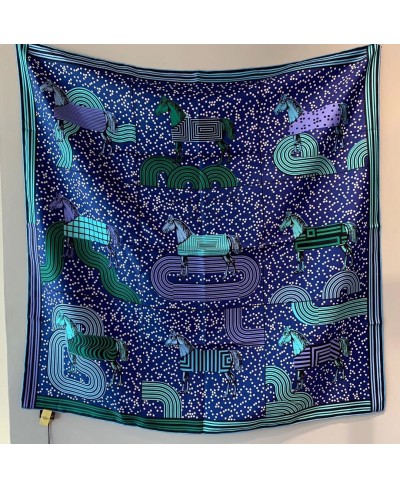 HERMES Garde-Robe Pop scarf 90