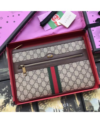 GUCCI Ophidia GG Supreme pouch