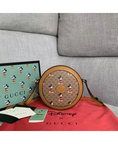 GUCCI Disney x Gucci round shoulder bag