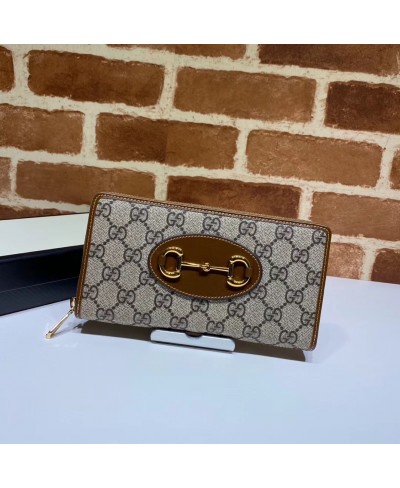 GUCCI Gucci 1955 Horsebit zip around wallet