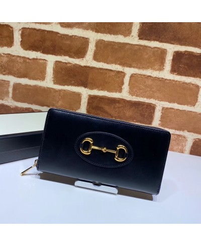 GUCCI Gucci 1955 Horsebit zip around wallet