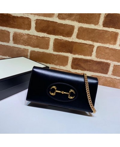 GUCCI Gucci 1955 Horsebit wallet with chain