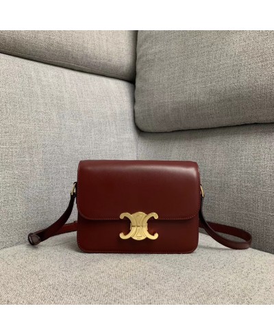 BORSA TEEN TRIOMPHE IN PELLE DI VITELLO LUCIDA CELINE