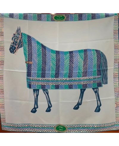 HERMES Favori du Faubourg wash scarf 90