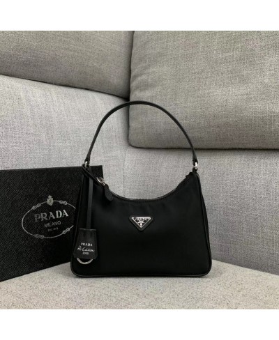 PRADA Prada Re-Edition 2005 nylon and Saffiano leather mini-bag