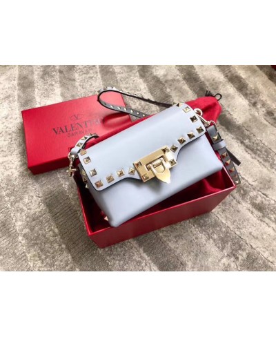 VALENTINO MINI ROCKSTUD CALFSKIN CROSSBODY BAG